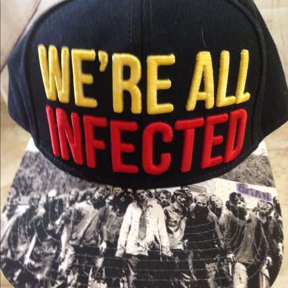 The Walking Dead "We're All Infected" Baseball Cap - Picture 5 of 8